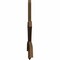 Ekena Millwork Davenport Timber Gable Bracket, Western Red Cedar, 60"W x 27"H x 1 1/2"D x 3 1/2"F, 11/12 Pitch GBW060X27X0204DAV00SWR - alternate 5